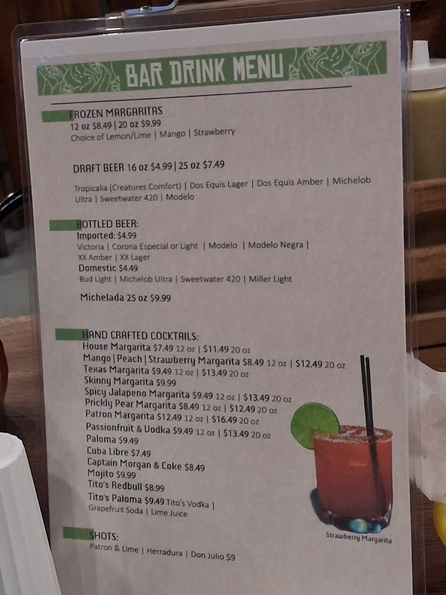 Menu Guagio Latin Flavors-1