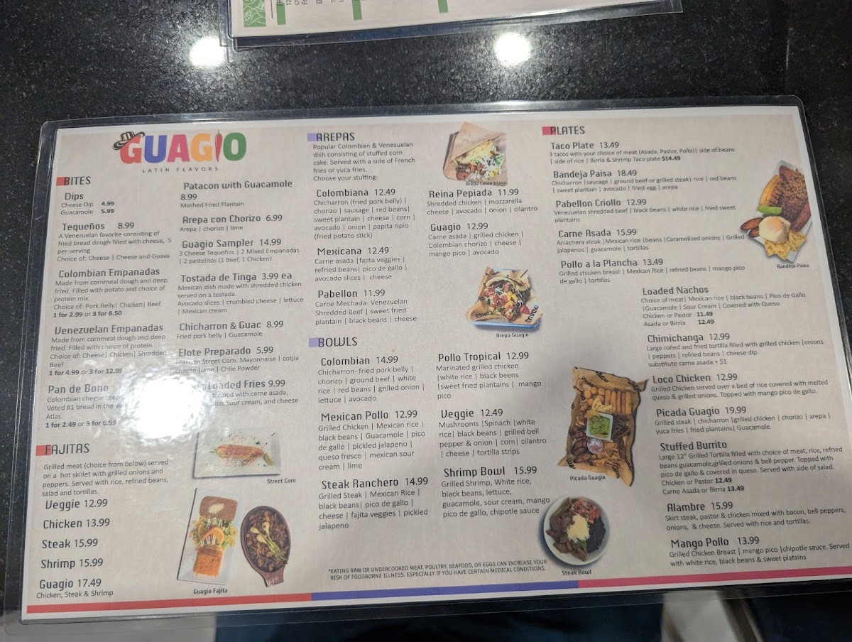 Menu Guagio Latin Flavors-5
