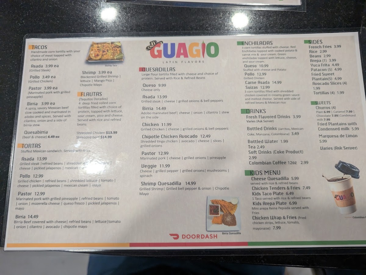 Menu Guagio Latin Flavors-6